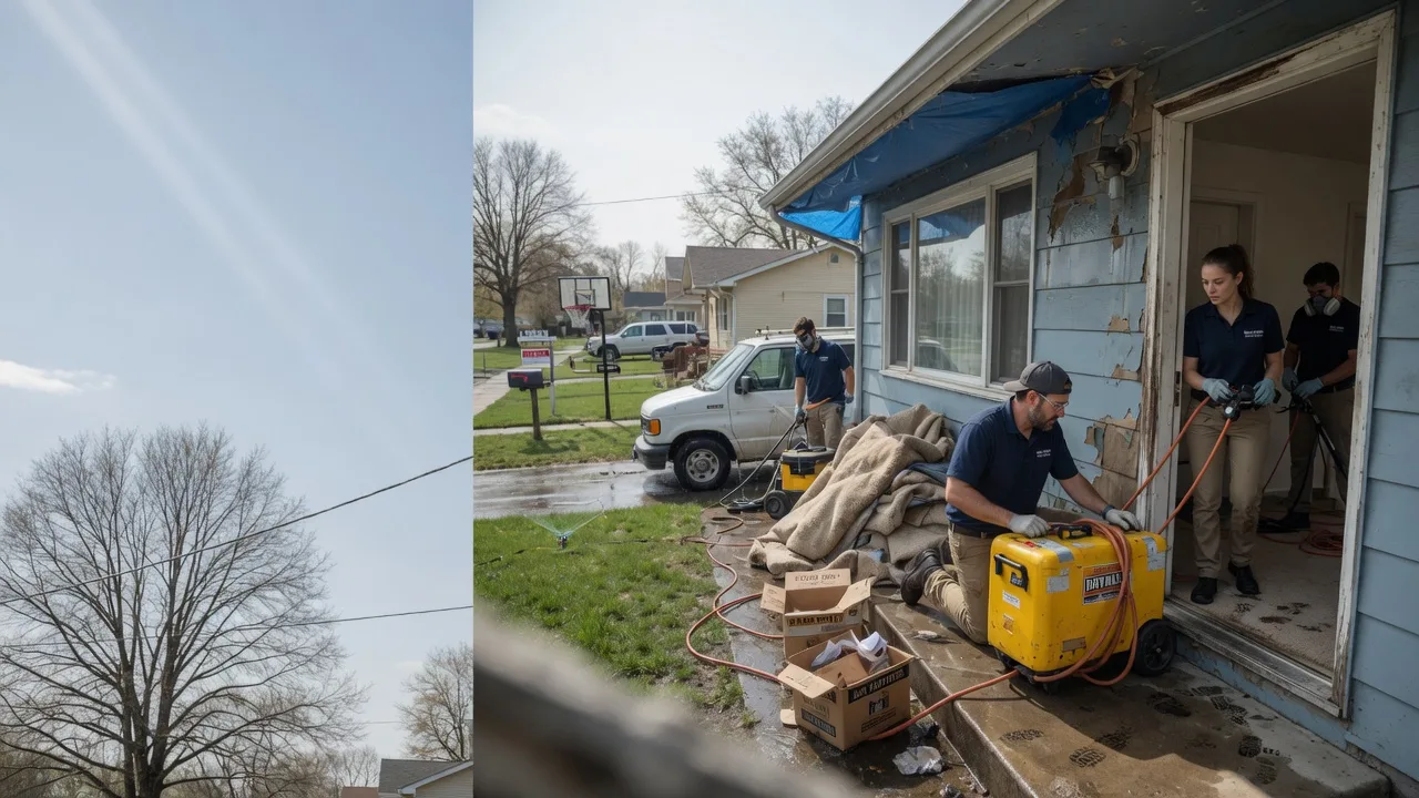 Basement Flood Cleanup in Bremen, OH near me